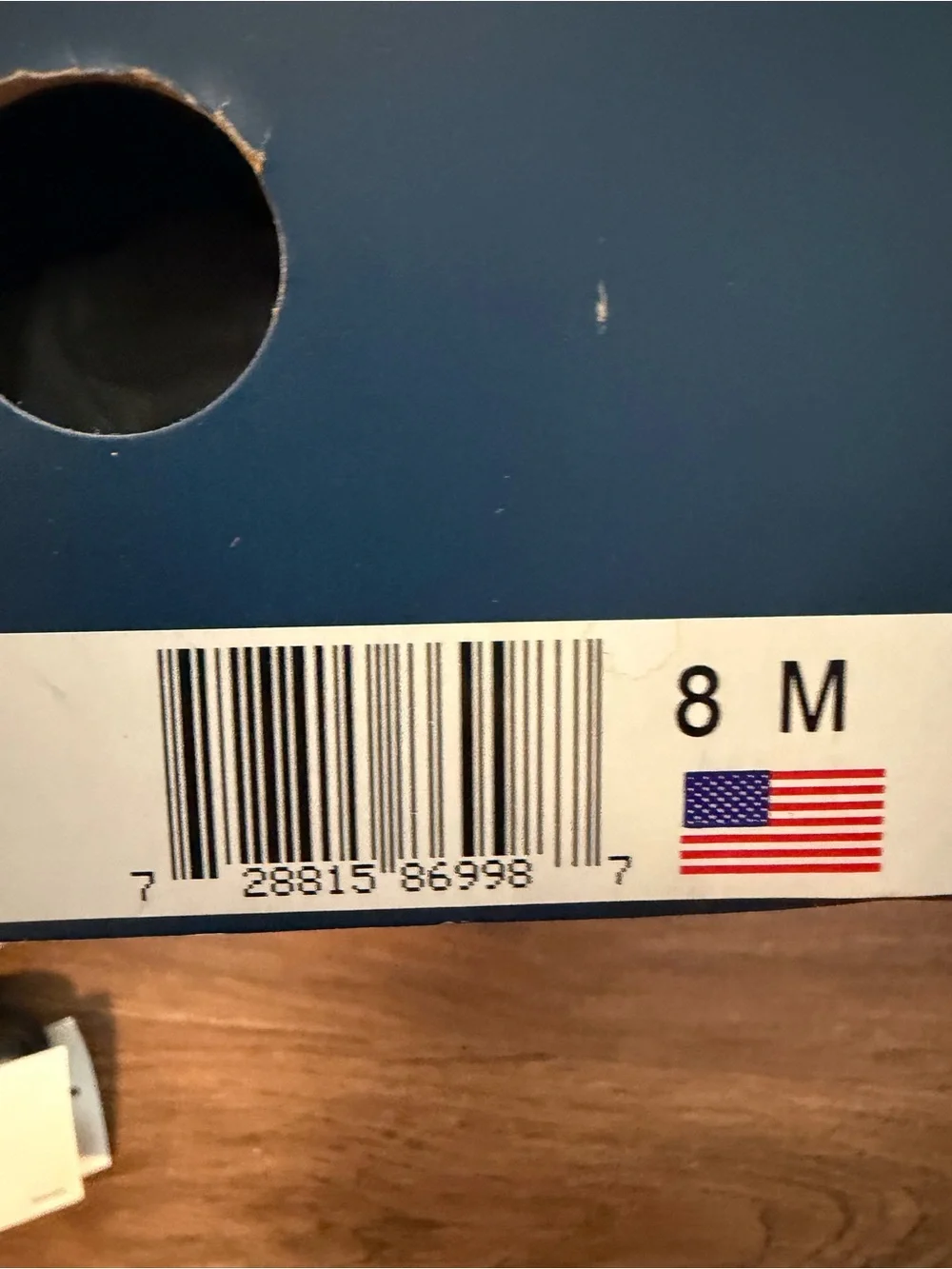 Brand new Men’s SAS Blue Shoes with Box
